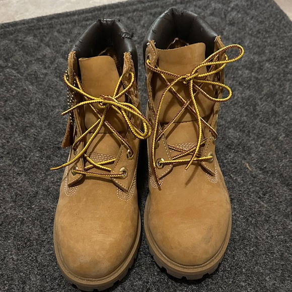 Timberland Kids Boots - Tan and Yellow - Picture 7 of 8